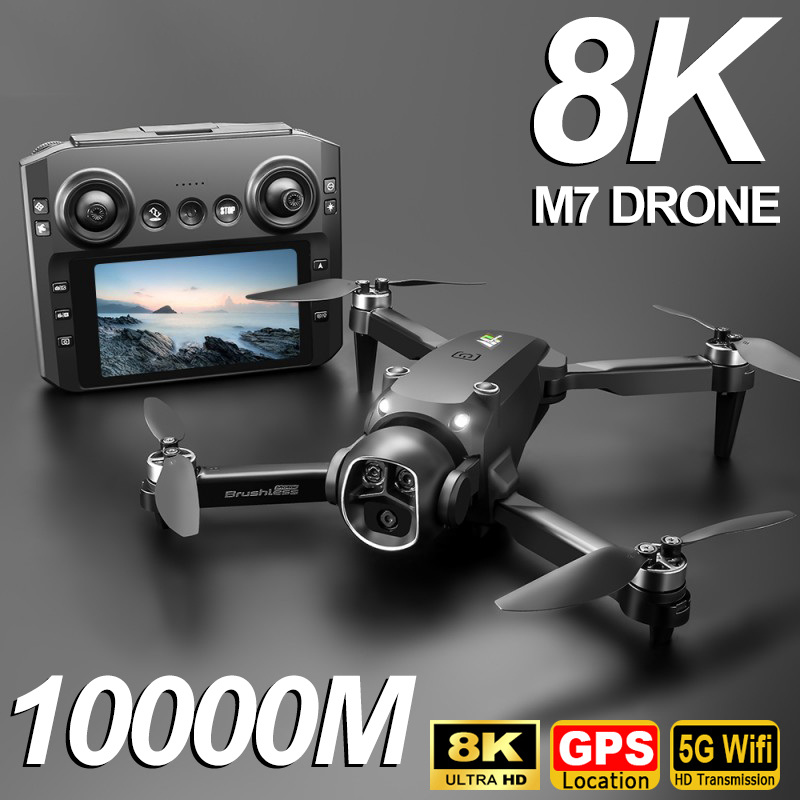 Drone Gimbal Brushless - M7 GPS Drone 8K Aerial HD