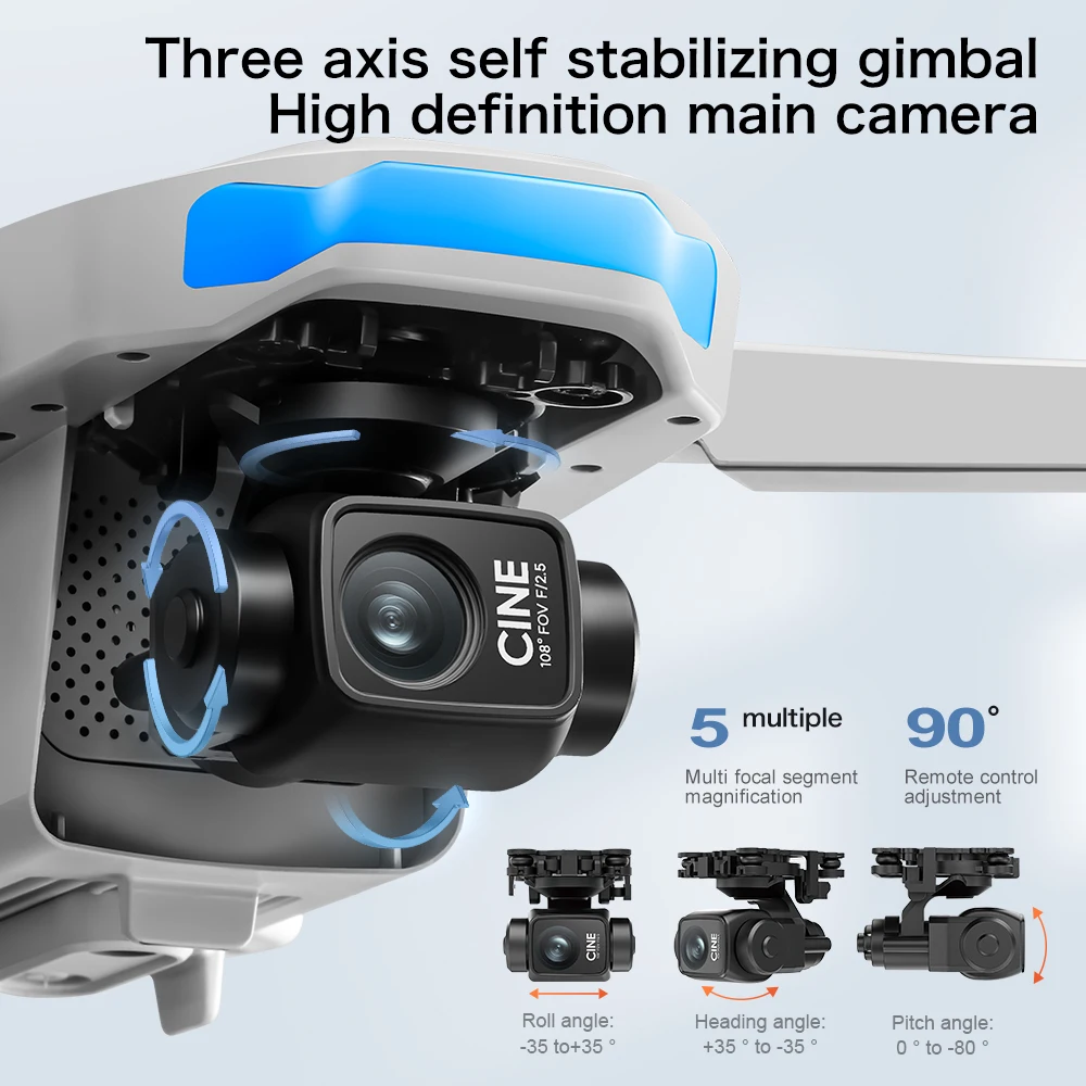 Original S-X1 GPS Foldable RC  - Drone Gimbal Brushless review and price