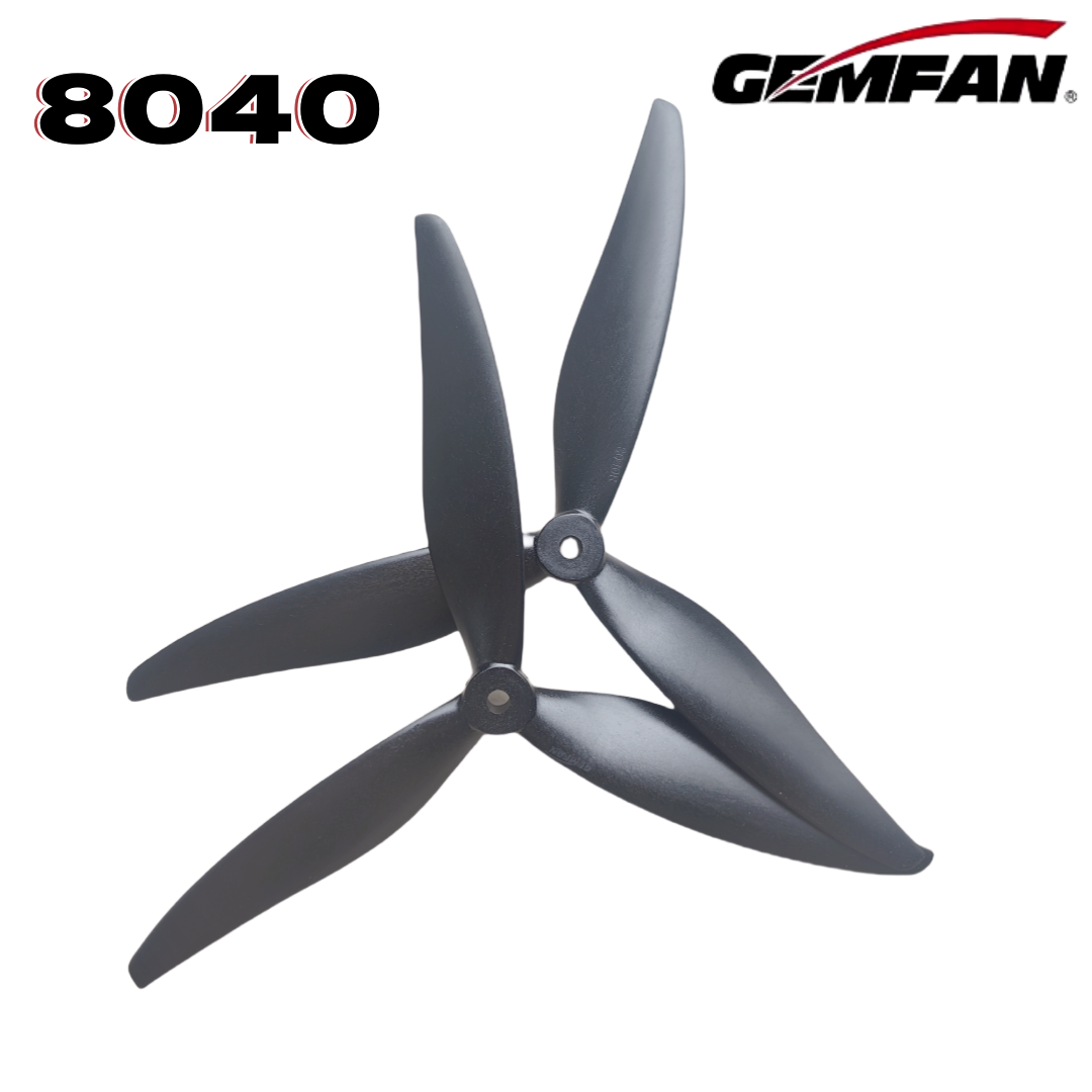 Gemfan 8040 8X4X3 3-blade 8-in - Drone Gimbal Controller review and price