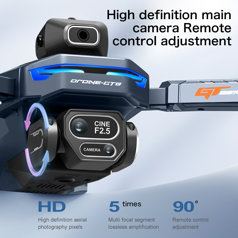 NEW GT8 HD RC Drone 4K Profess - Drone Gimbal Brushless review and price
