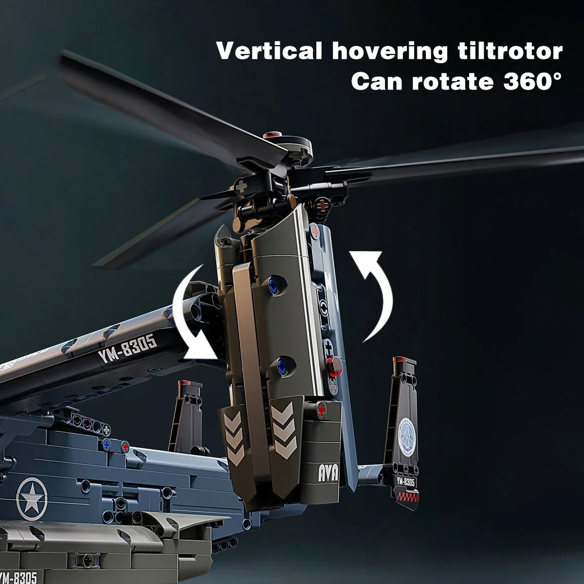 Military V-22 Osprey Tiltrotor - Jjrc Drone X12 review and price