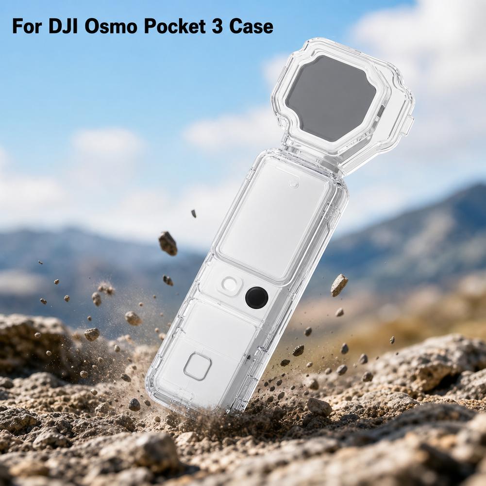 Clear PC Protective Hard Case  - Drone Gimbal Case review and price