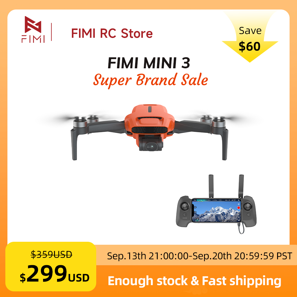 FIMI MINI 3 Camere Drone 4K 60 - Drone Gimbal Brushless review and price
